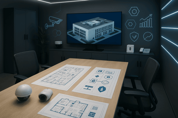 משרד של סקגון- עם תוכניות אבטחה